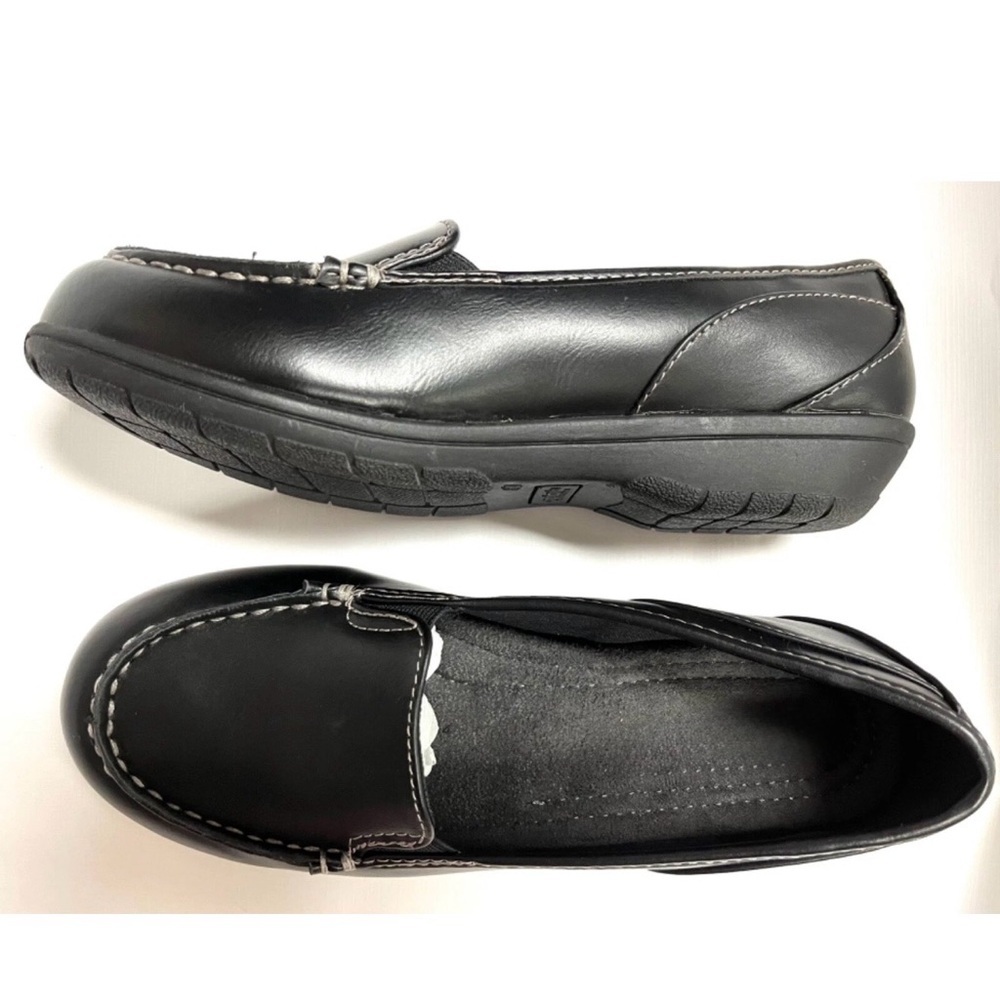 comfort plus by Predictions Black Slip-On Shoe 11W grey7